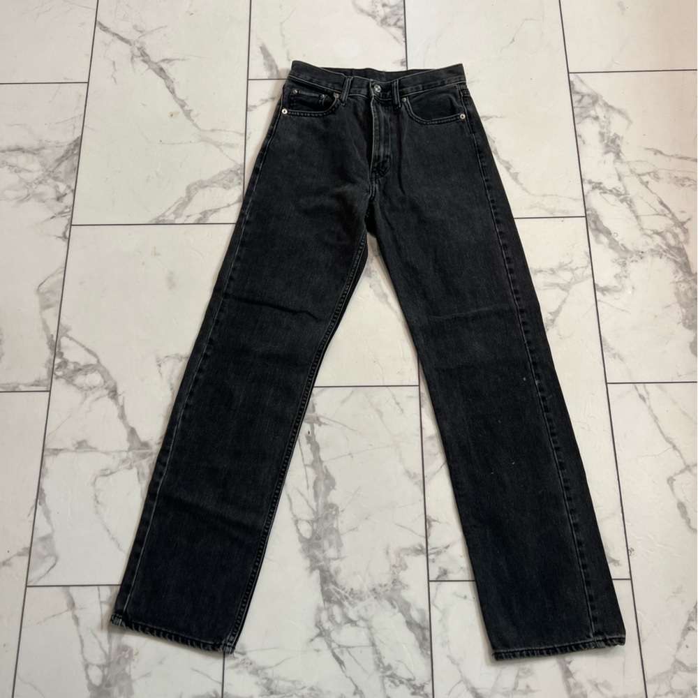 Calvin Klein Black Straight Leg Pants